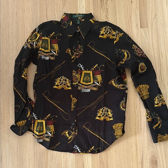 Ralph Lauren Equestrian Button Down Shirt - Picture 2 of 7